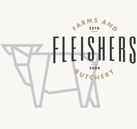 The butchery fleishers logo